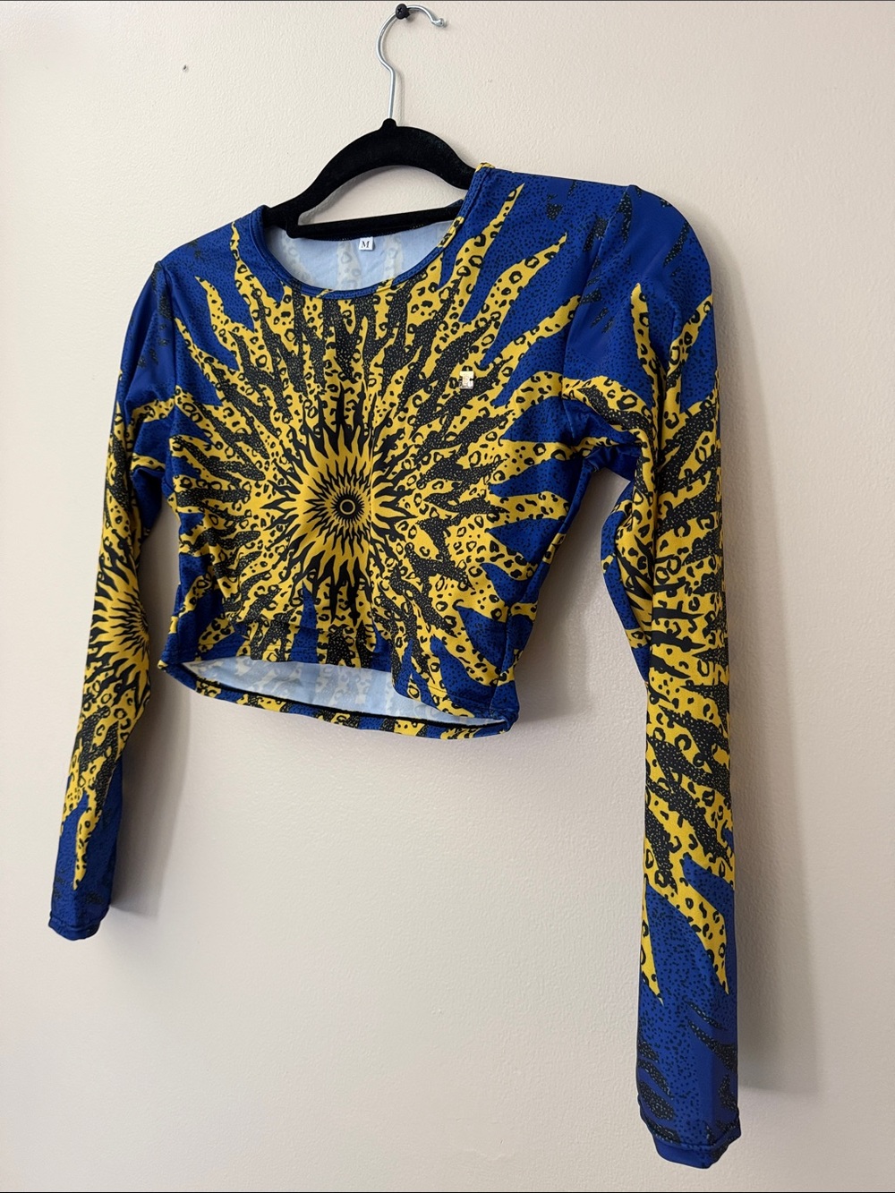 Blue & Yellow Sunburst swim set (2 piece)